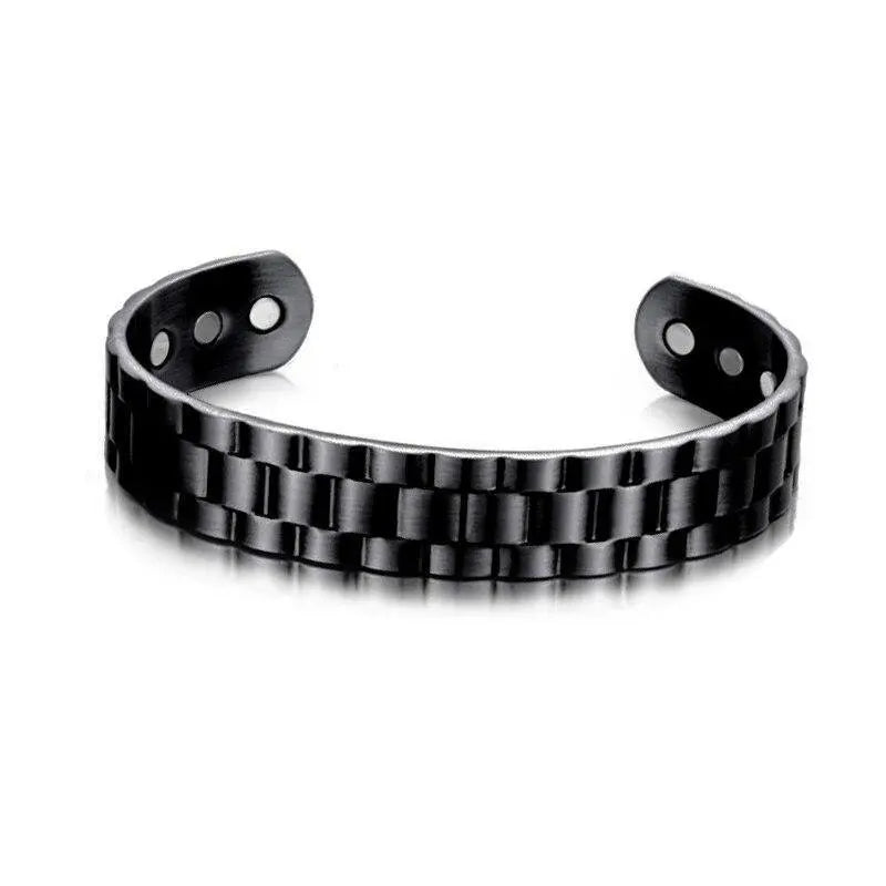 New Arrivals Wristband Copper Bracelets for Men Women Open Energy Magnetic Therapy Bangle Bracelet