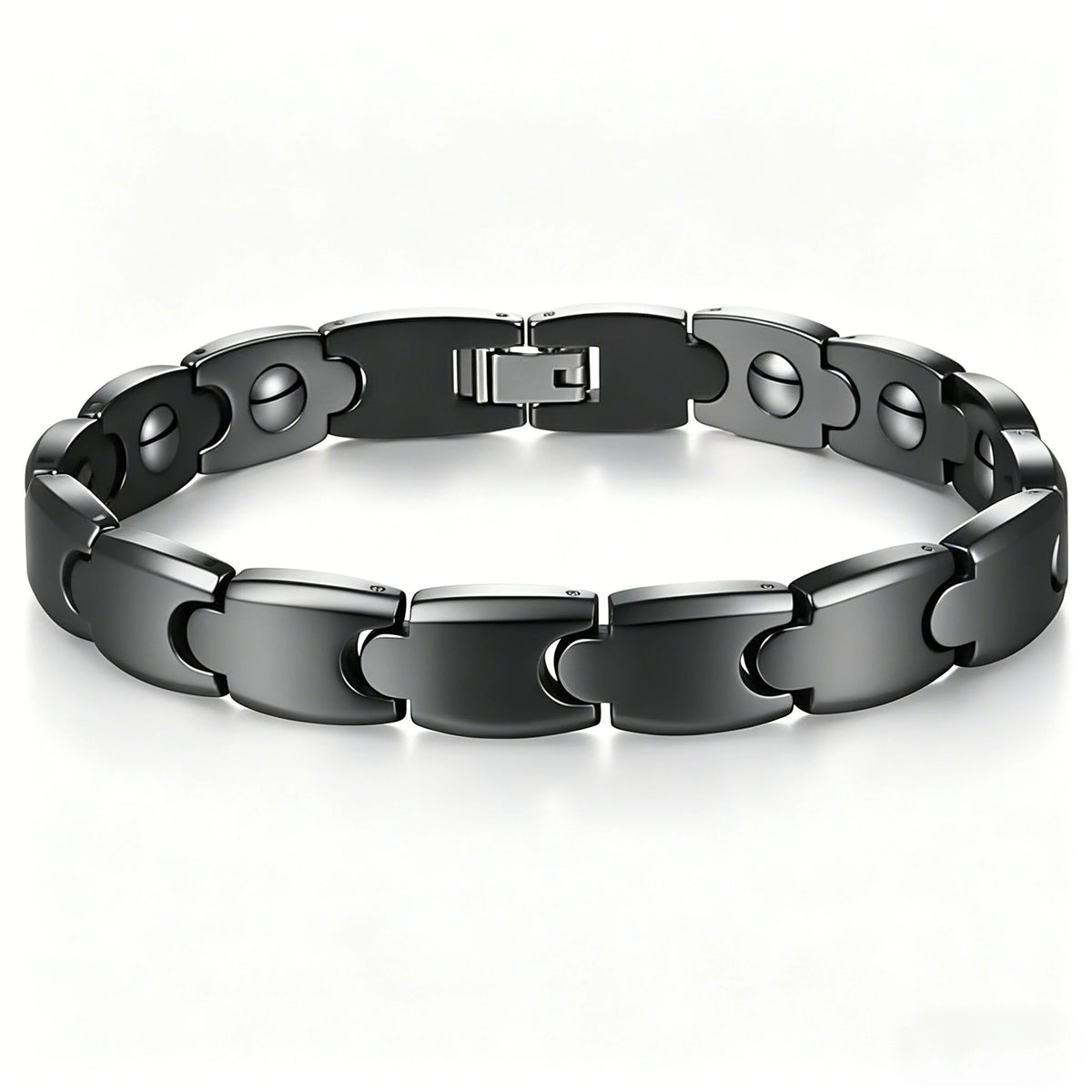 REBEL Unisex Magnetic Stainless Steel Buddhist Bracelet