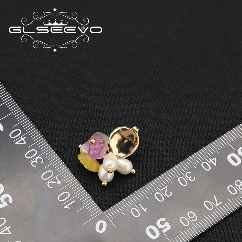 Original Design Colorful Crystal Deads Earrings Korean Fashion Style Cute Woman Eardrop Exquisite Charms Banquet Jewelry
