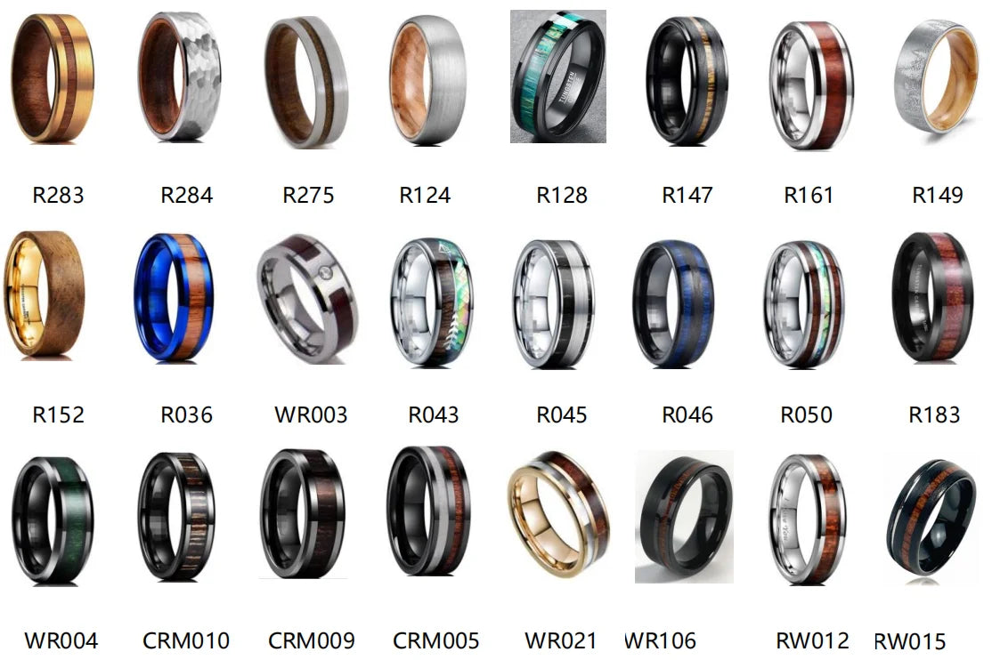 Wholesale Men Jewelry Ring 8mm Arrow Stripe Dome Gift Tungsten Carbide Ring comfort Fit