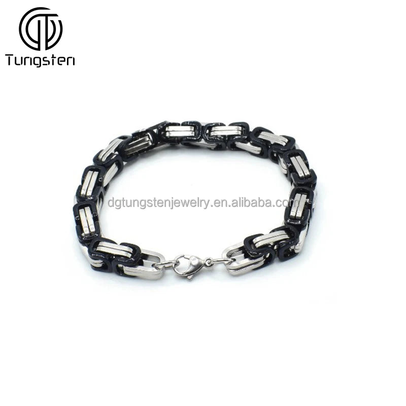 REBEL VIKING Byzantine Chain Bracelet – 6mm Stainless Steel