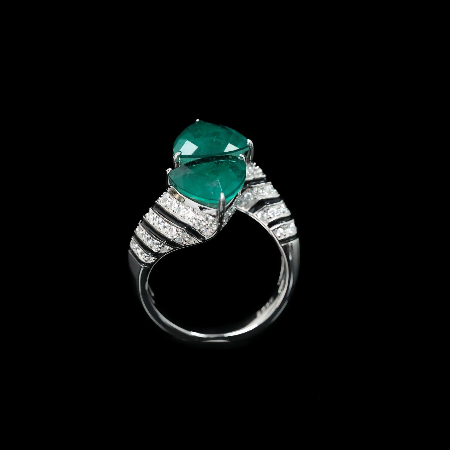 MUSHAN Jewelry Factory's Luxury Designer 925 Sterling Silver Ring High Carbon Diamond Adjustable for Women-for Wedding Party