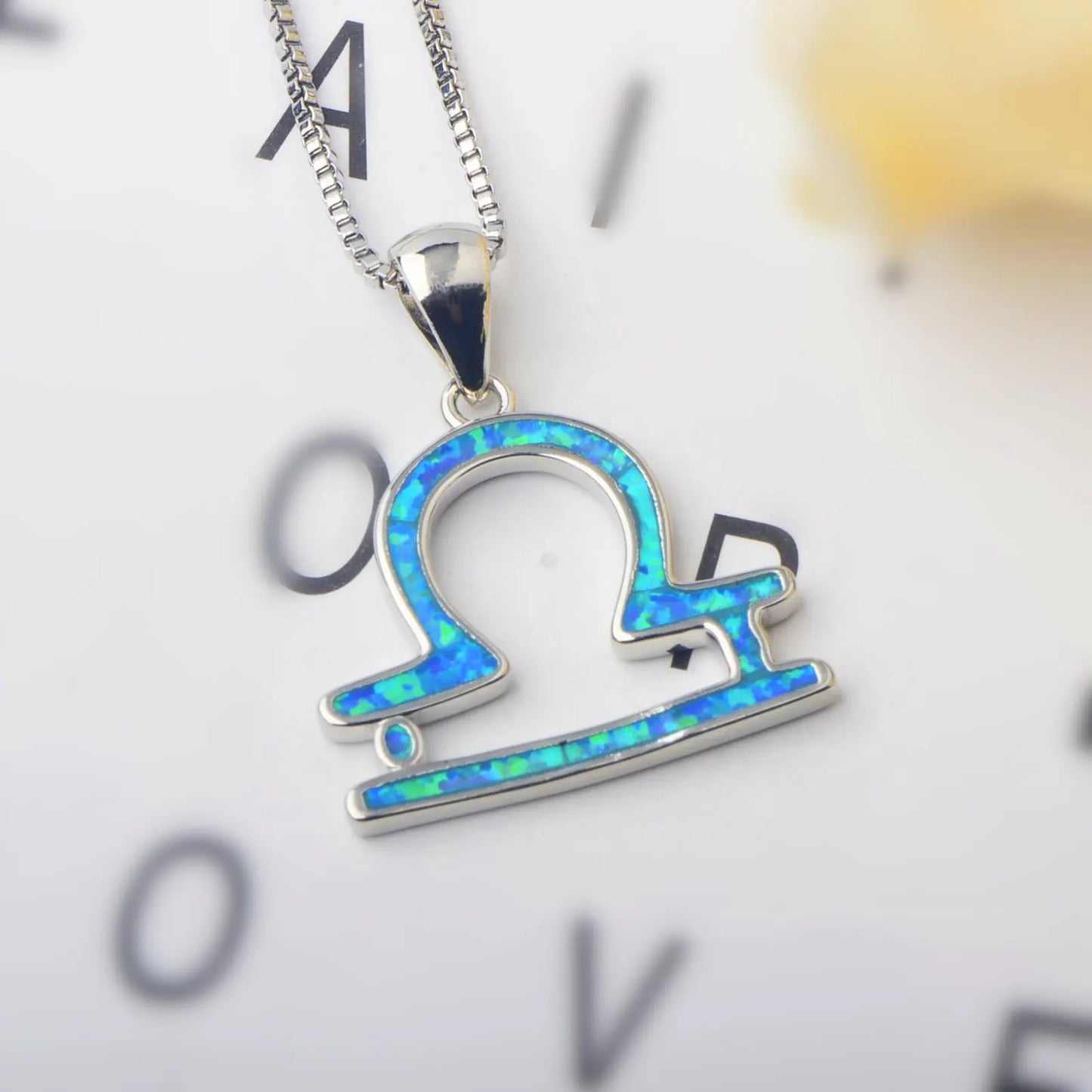 Libra Zodiac Style Necklace Aobao Fashion Jewelry for Daily & Social Moments