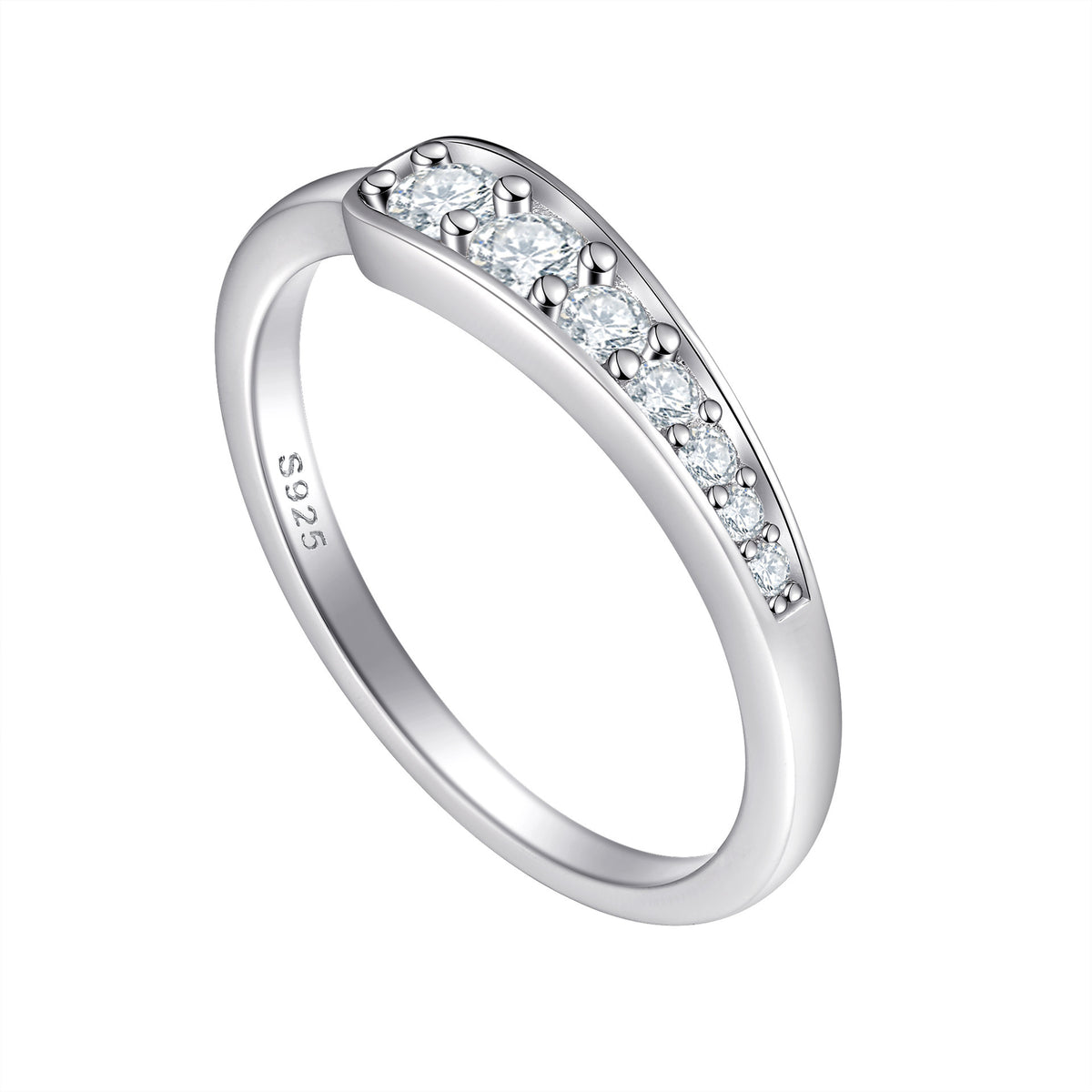 ArtistA New Arriver Fk Jewelry Set S925 Silver Necklace Wedding Wearing Women Rhodium Plated Ring Sparkle Zircon Earring Accessory