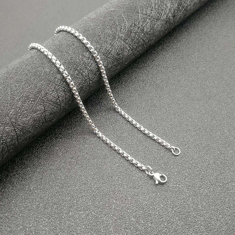 Hip Hop Moon Muscle Male Dumbbell Waterproof Stainless Steel Fashion Pendant Necklaces 18K Gold Plated for Male Man Mens