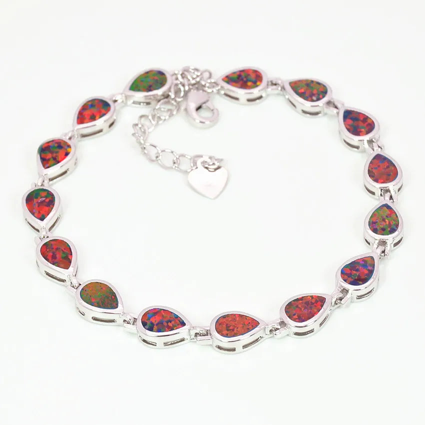 Opal Bohemian Hawaiian Opal Bracelet Exquisite Crystal & Gemstone Design, Fashionable Jewelry for Women
