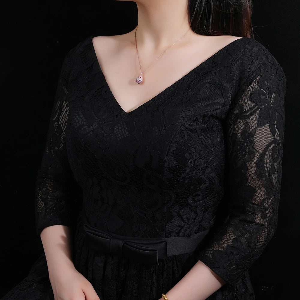 MUSHAN Jewelry Factory S925 Silver Rose Gold Pure Silver Jewelry High-End Necklace Exuding Sense of Sophistication