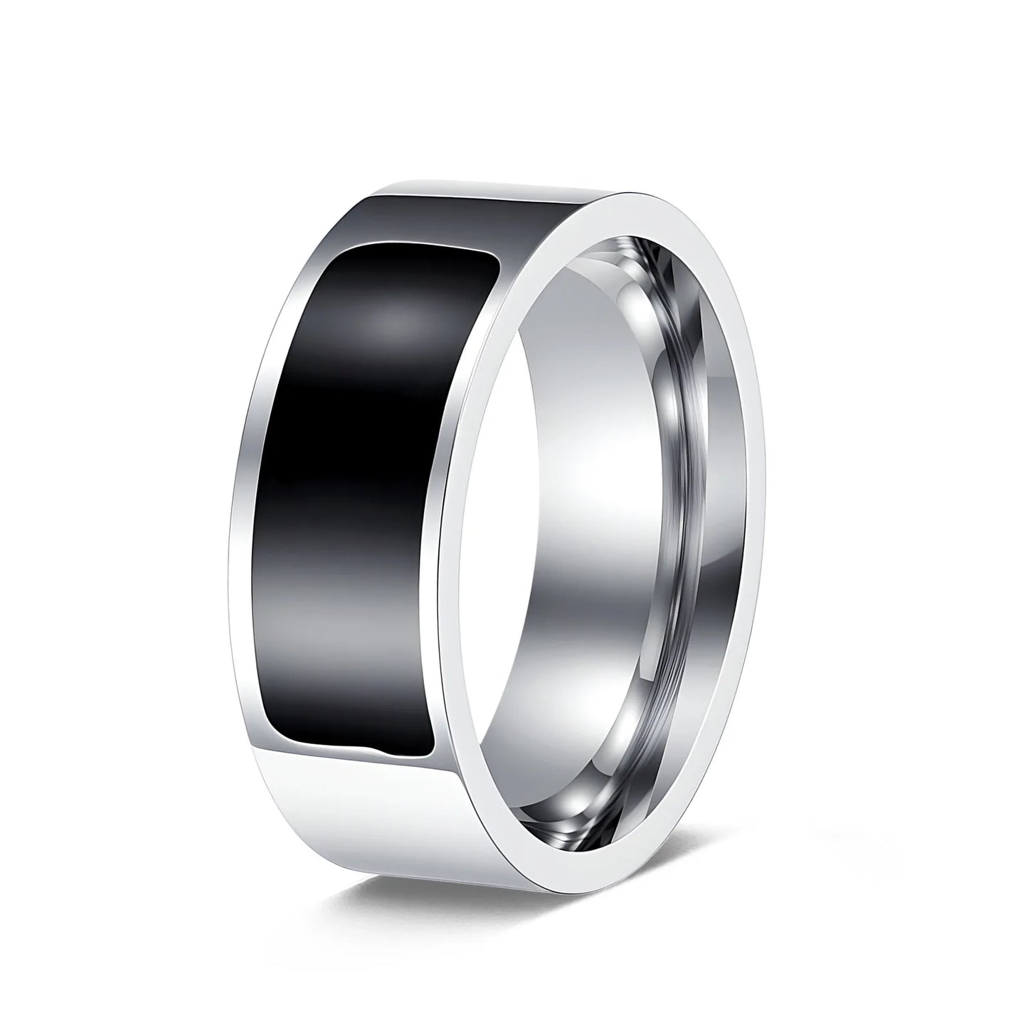 Tungsten NFC Smart Ring Unisex Original Design Ntag213 Chip Wearable Access Control Campus Card Payment File Sharing Jewelry