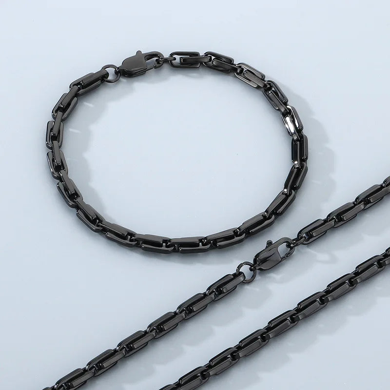 REBEL 4.5mm U-Link Stainless Steel Jewellery