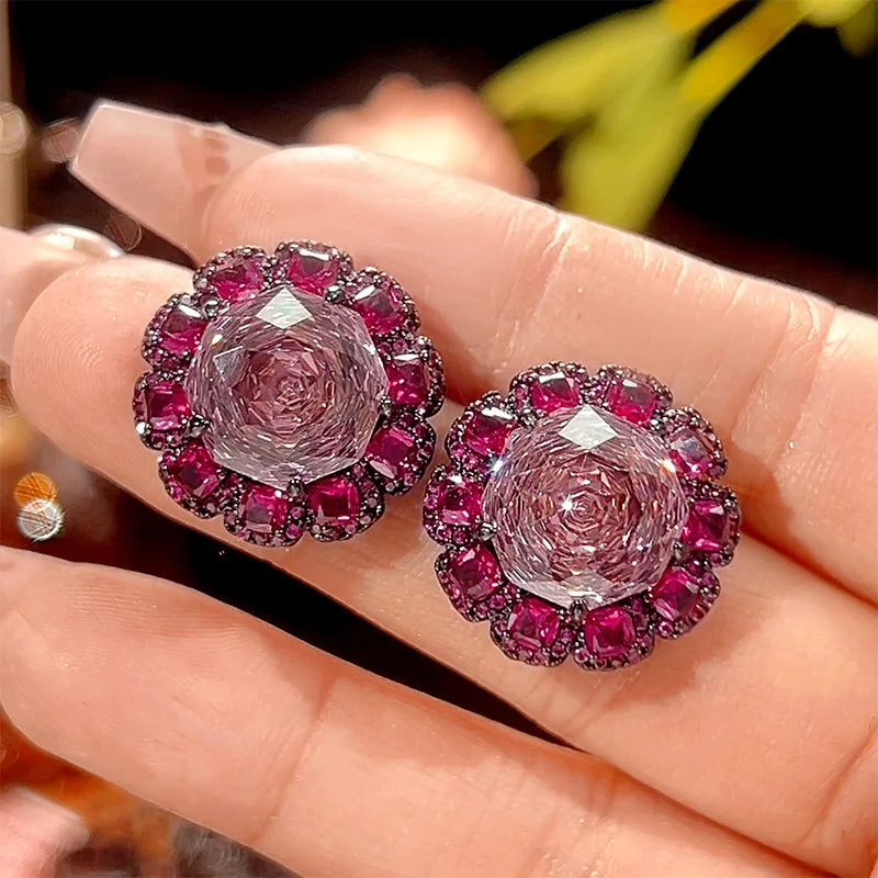 S&S Black Gold Dried Rose Jewellery Set – Pendant, Ring & Earrings – Chopin Chain – Collection