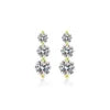 S&S 925 Silver Minimalist Jewellery Set | Necklace, Earrings & Ring