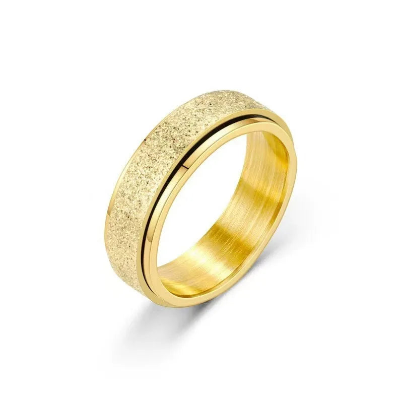 Modern Three-color Titanium Plated Tungsten Couple Wedding Ring for Men and Women-Engagement & Anniversary Gift