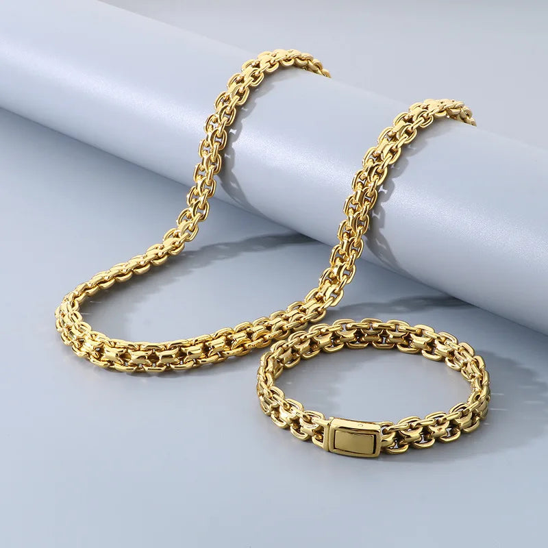 REBEL 10mm Interlocking Link Stainless Steel Jewellery