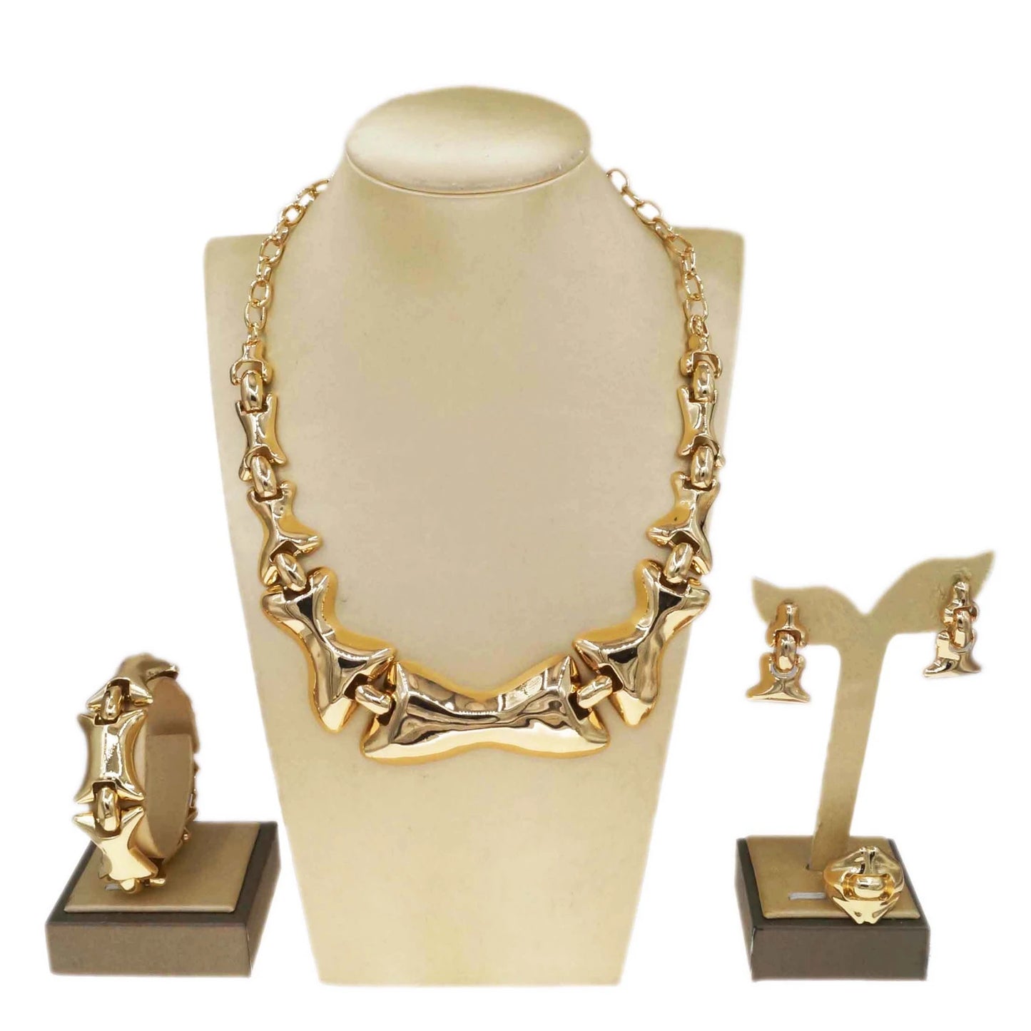 Zhuerrui High Quality Good Jewelry Set Fashionable Women's Necklace Jewelry Sets Beautiful Bridal Wedding Accessories DH2310319