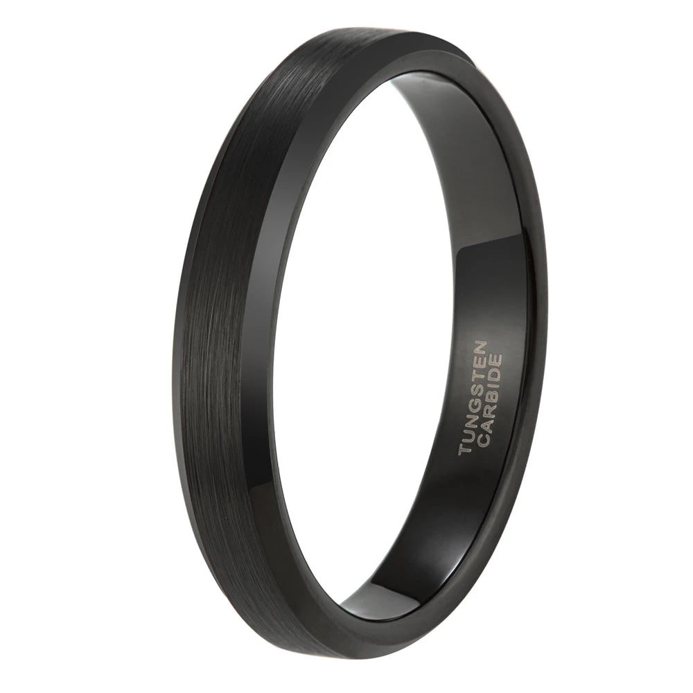 NEWLiFE REBEL District Form Tungsten Ring
