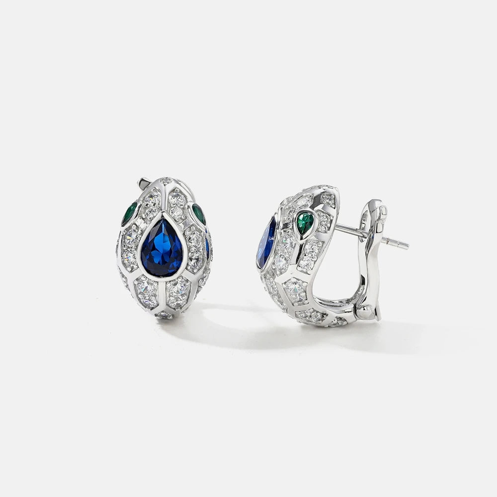MUSHAN Jewelry Factory 925 Sterling Silver Earrings Light Luxury and High End Earrings Women High End Cross Border Bestsellers
