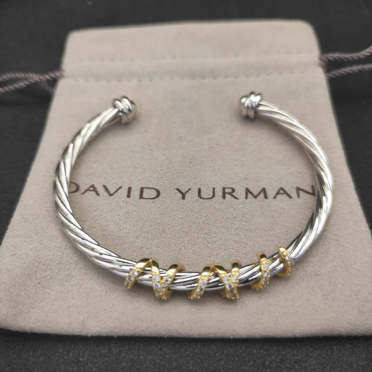 FASHIONISTA DY High-Quality 4mm Gold-Plated Diamond-Set Bracelet, Unisex Silver-Plated Diamond-Set Bracelet, Jewelry