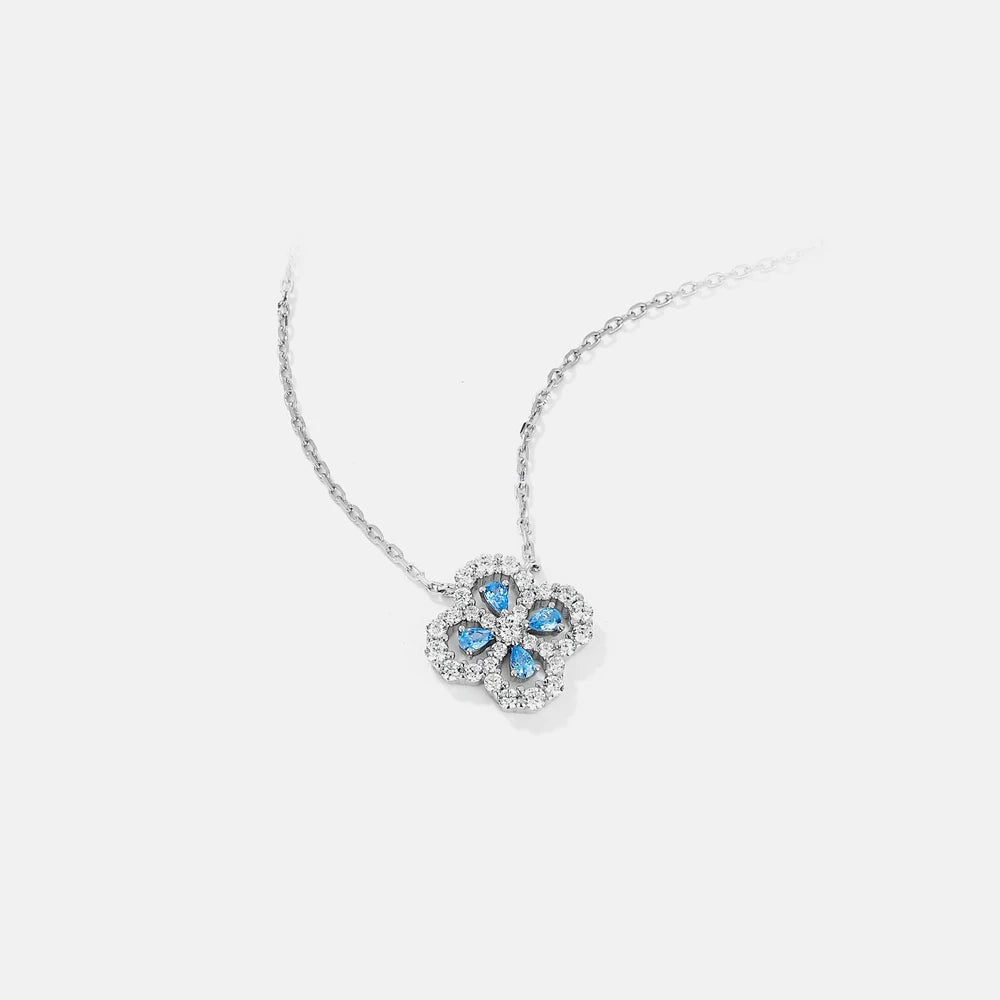 MUSHAN Jewelry Factory S925 Sterling Silver Classic Four Leaf Clover Charm Necklace Women High End 18K Gold Plated O Chain High