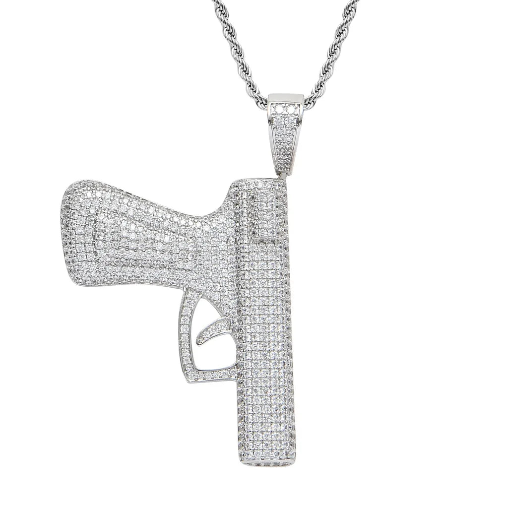 NEWLiFE BiG-BOSS Iced Out Moissanite Necklace in Brass for Men | Designer Hip-Hop Jewellery