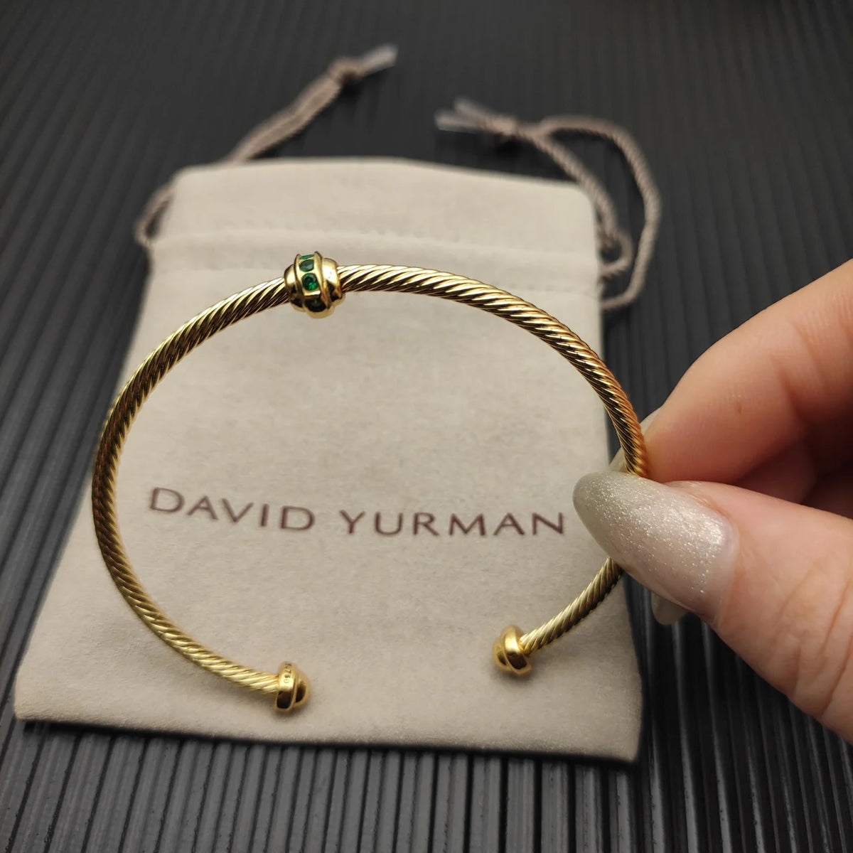 FASHIONISTA DY High-Quality Gold-Plated Diamond-Set Bangle, Unisex Silver-Plated Diamond-Set Bangle, Jewelry