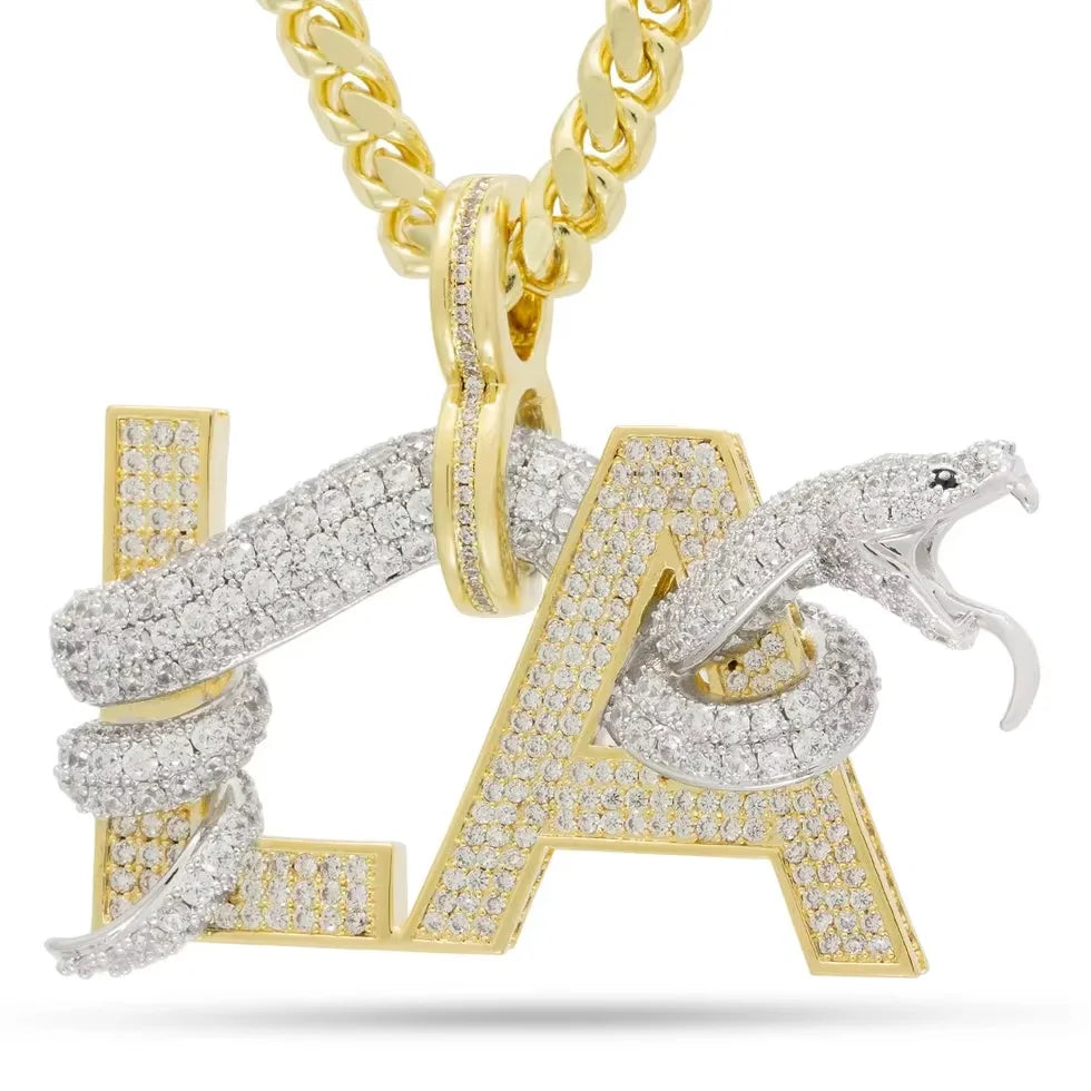 BiG-BOSS Krishnavii KP 031 Iced Out Money Bag Pendant Gold and Silver Tone Hip Hop Dollar Style Moissanite Jewelry for Men Women Party