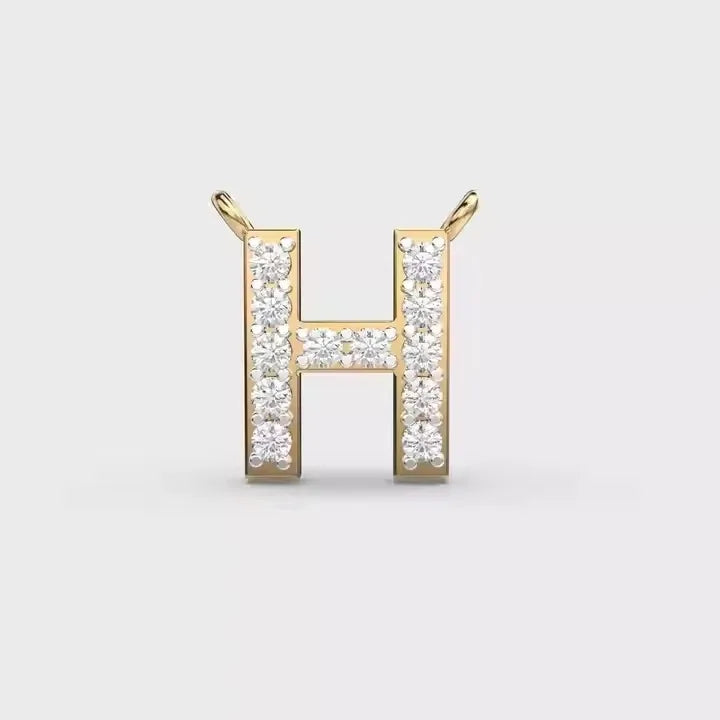 BiG-BOSS H Shape Diamond Pendant Real Moissanite Men Hip Hop Silver Luxury Party Handmade Designer Jewelry Statement Gift Men Top New Hot
