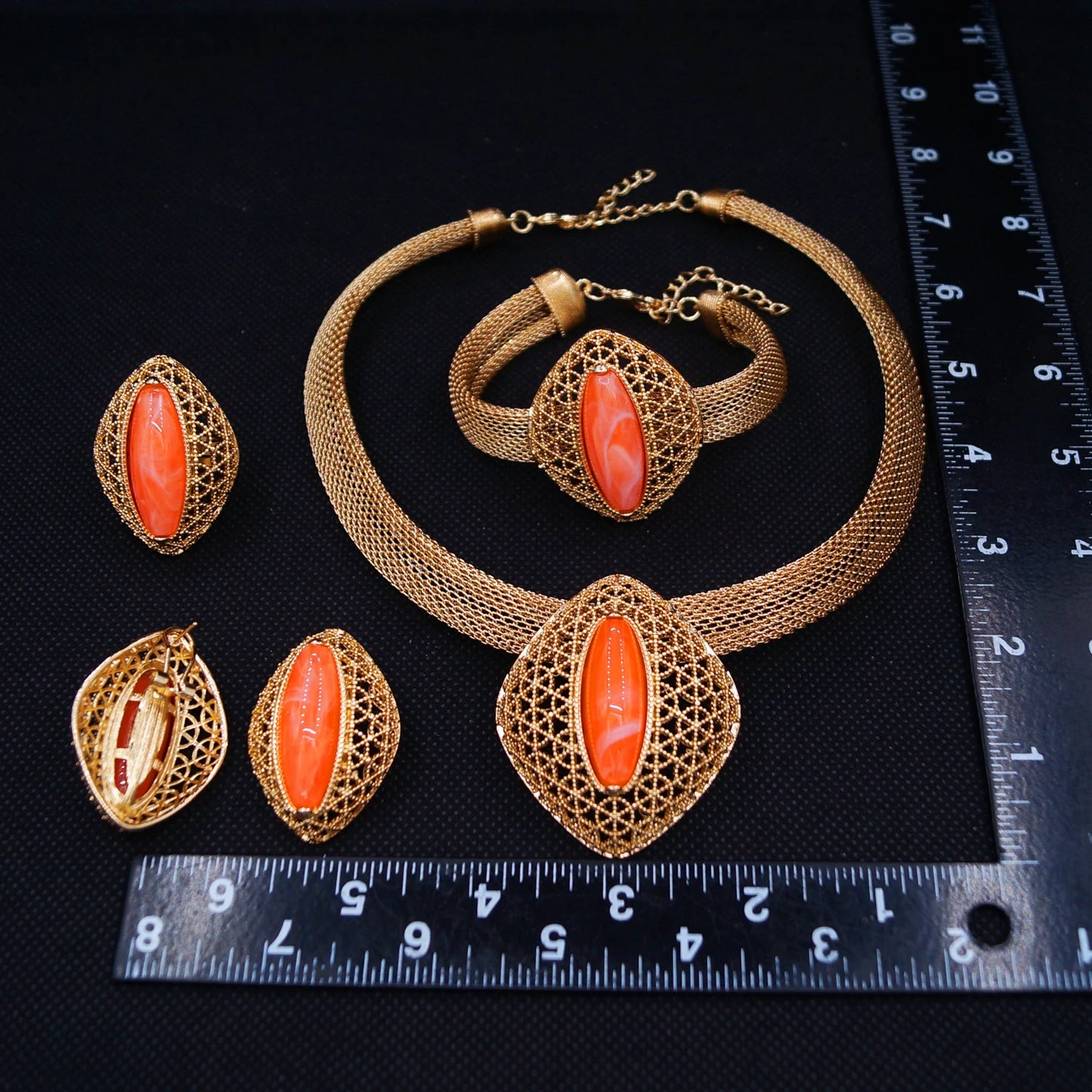 Zhuerrui Italiano Gold Designs Women Jewellery Set Party Fine Costume Jewelry Set Luxury Big Necklace Jewellery Sets HC2500314