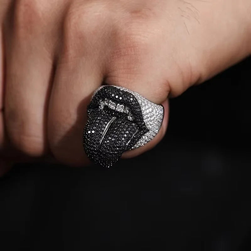 NEWLiFE BiG-BOSS Iced Out Moissanite Pendant in Sterling Silver for Men | Designer Hip-Hop Jewellery