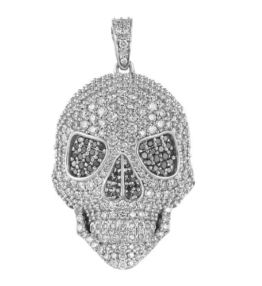 BiG-BOSS High Quality Hip Hop Style Top Selling Pendant Iced Out Rapper Necklace Diamond Silver Plated Unisex Price for Export