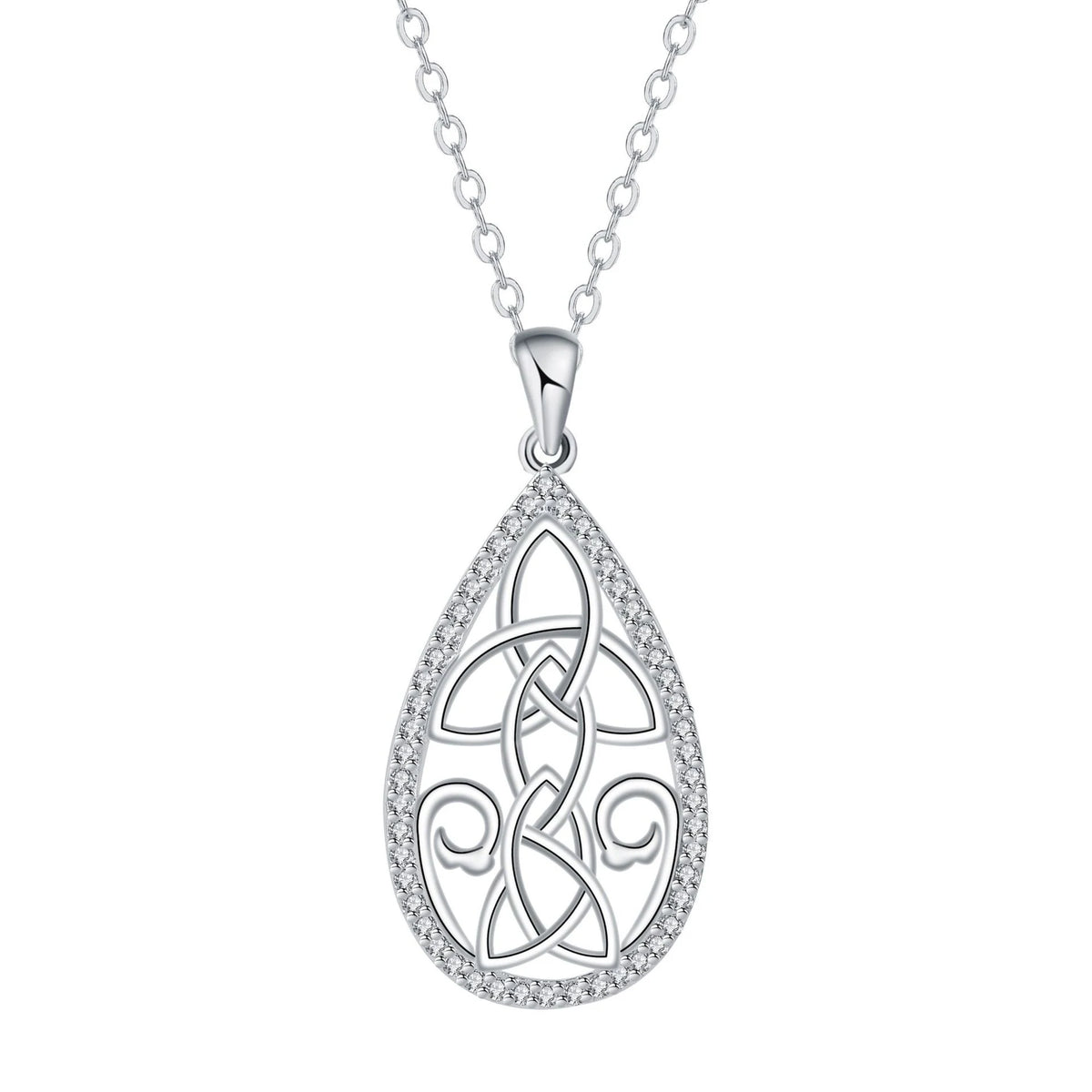 REDheart Silver Plated Celtic Knot Love Rose Necklace Angel Wings Key Necklace Rose Heart Tree of Life Heart Key Necklace for Womens Gift