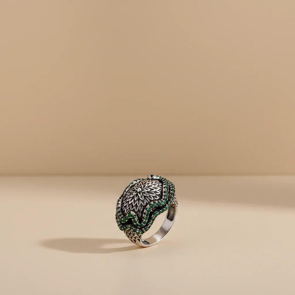Handmade Spinel  925 Sterling Silver Rings Jewelry