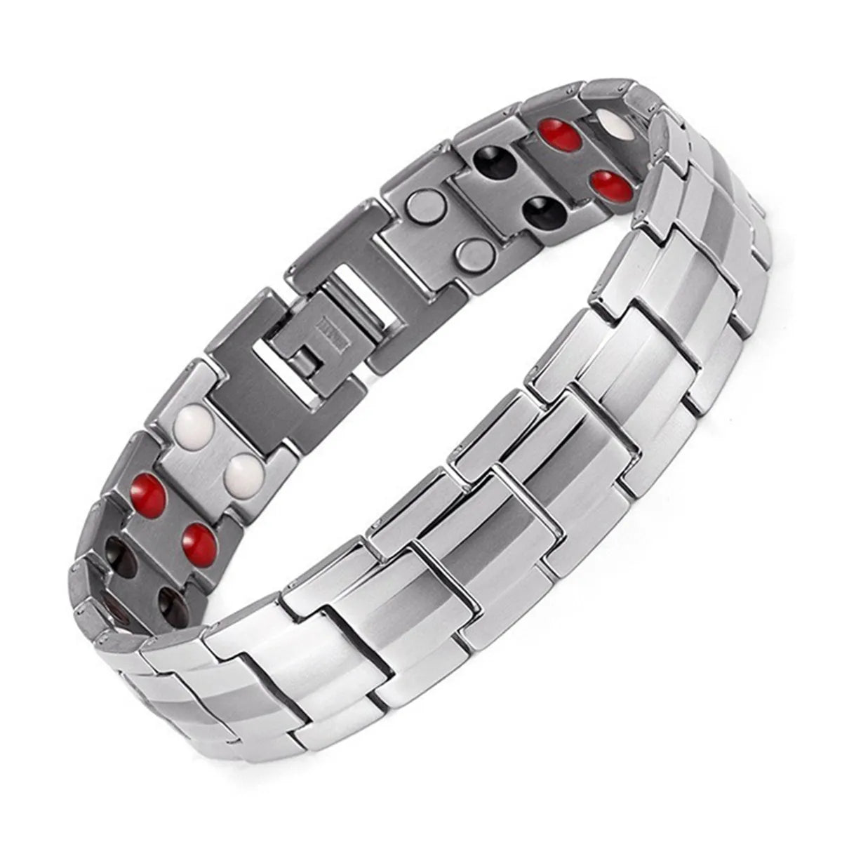 XOTICA Women Man Gold Plated Health Care Therapy Bracelet Lovers Heart Health Energy Magnetic Bracelet