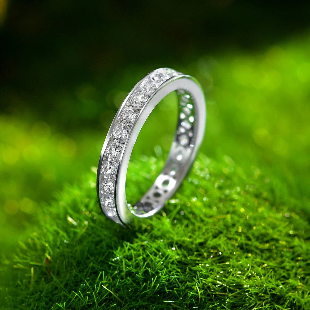 SILVERELLI 2026 Round 2.25mm Slender Ring | 925 Silver | Multi-Colour | Sizes 4-11