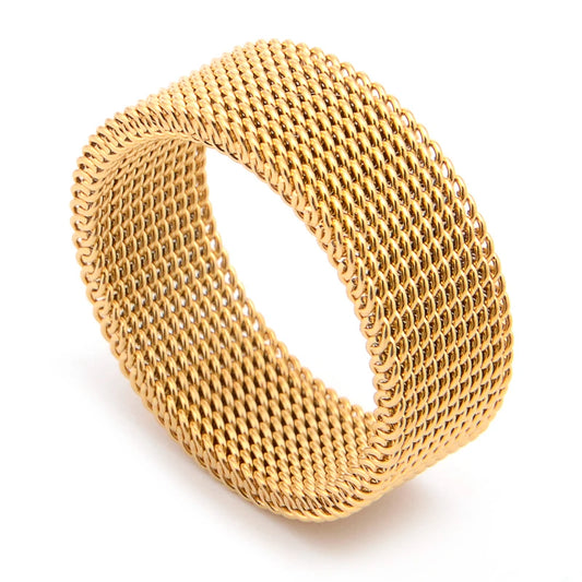 NEWLiFE REBEL Signal Edge Stainless Steel Ring