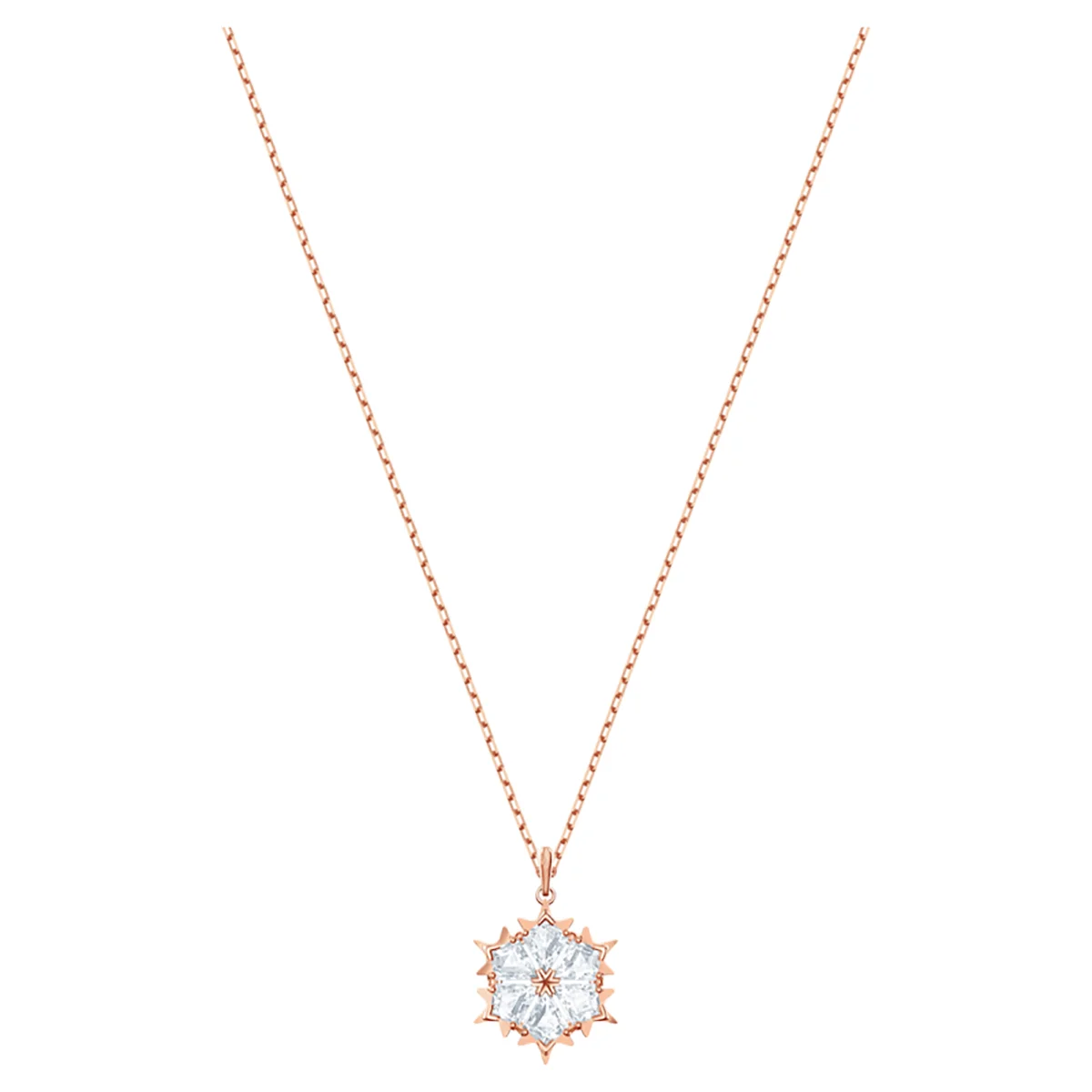 S&S Timeless Luxury Jewelry Necklace with Remarkable Texture and Brilliant Glow, Enhances Your Grace at All Formal Events.