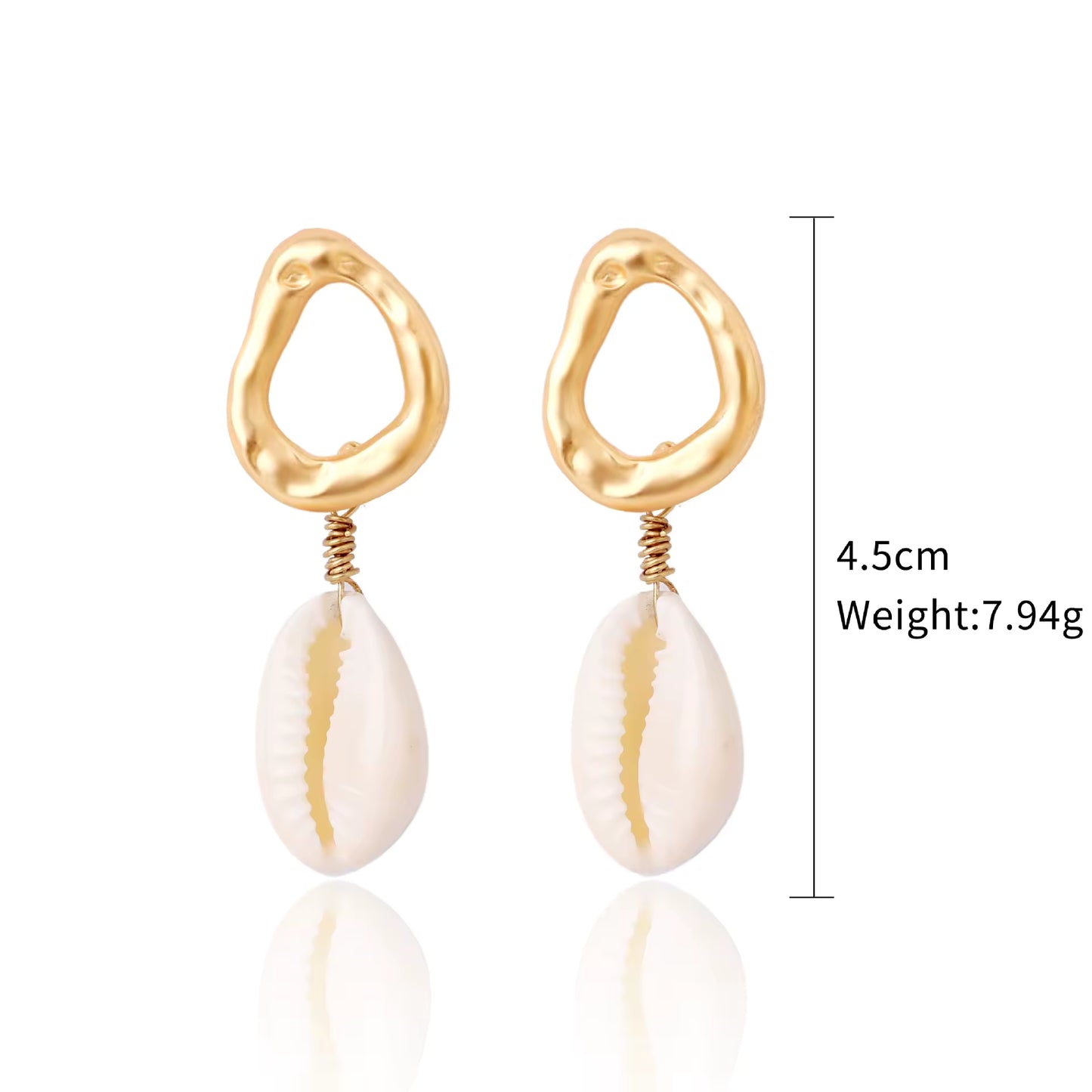 14Pairs NATURAL SHELL Earrings SPECIAL OFFER £49/-