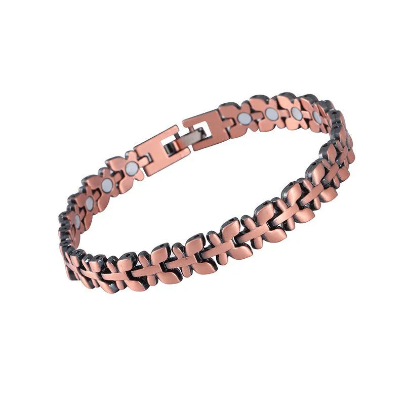 NewLife - Magnetic Vintage Zinc Alloy Three-Row Bracelet