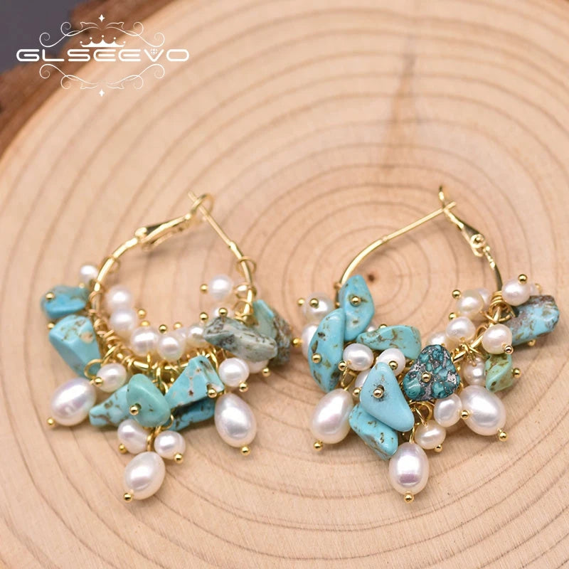 Pure Natural Freshwater Pearl Earrings Luxurious Simplicity Wedding Birthday Party Gifts Handmade Jewelry  Earrings Bulk