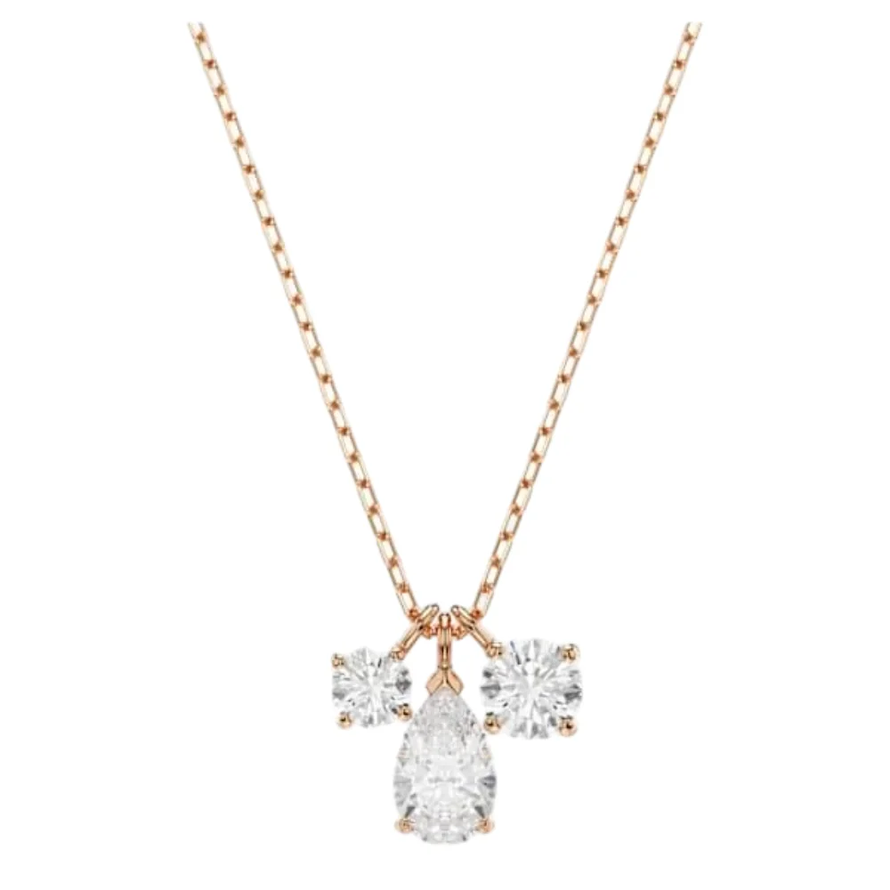 S&S Timeless Luxury Jewelry Necklace with Remarkable Texture and Brilliant Glow, Enhances Your Grace at All Formal Events.