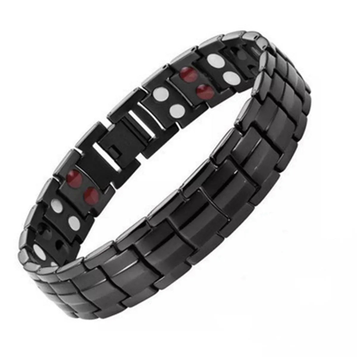 XOTICA Women Man Gold Plated Health Care Therapy Bracelet Lovers Heart Health Energy Magnetic Bracelet