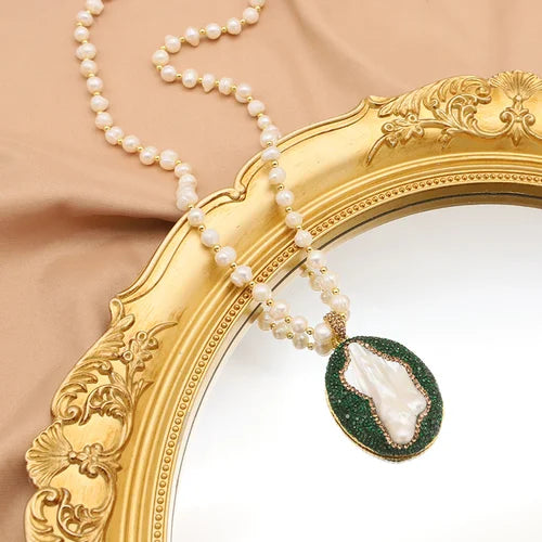 GLSEEVO 18K Gold Plated Natural Freshwater Pearl Jewellery Sets — Luxury Bridal & Wedding Collection