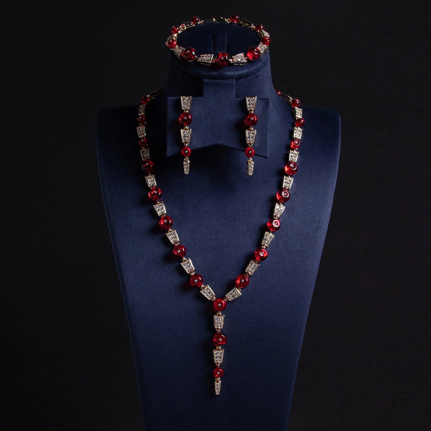 Famous Brand Green CZ Luxury African Jewelry Sets for Women Wedding Party Zircon Agate Dubai Bridal Jewelry Set Gift