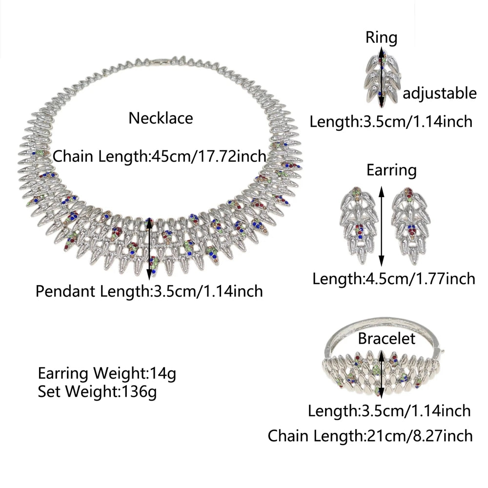 Zhuerrui Braided Textured Gold Plated Jewelry Set Chunky Twisted Necklace Hoop Earring Bangle Ring Nigerian Wedding Jewel I0101