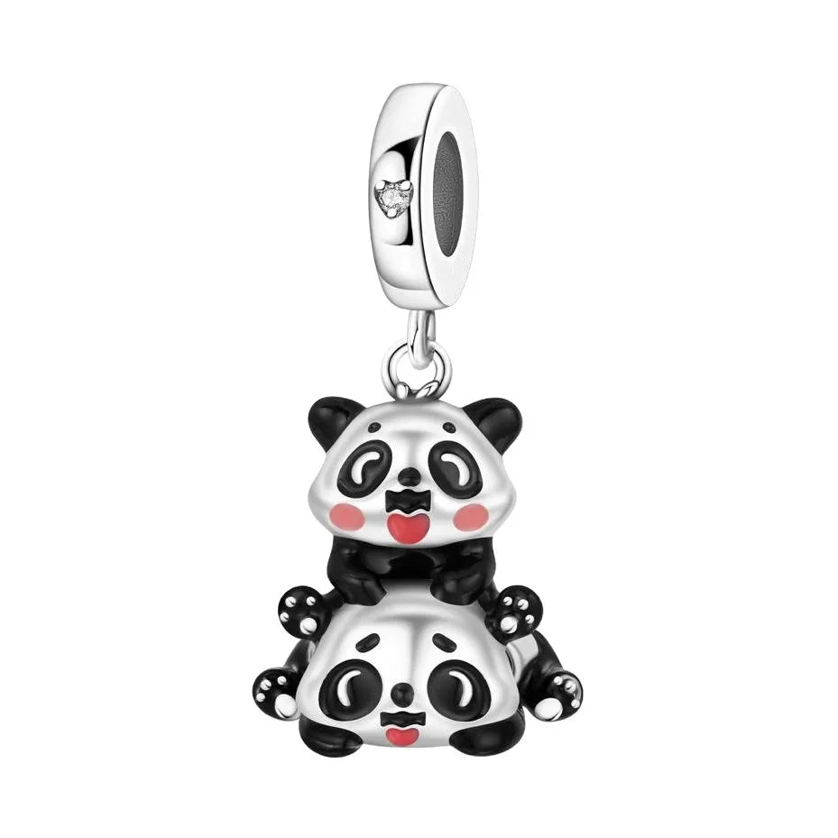 S&S Cute Animal Charm Pendants | Panda, Bear, Fox & Friends