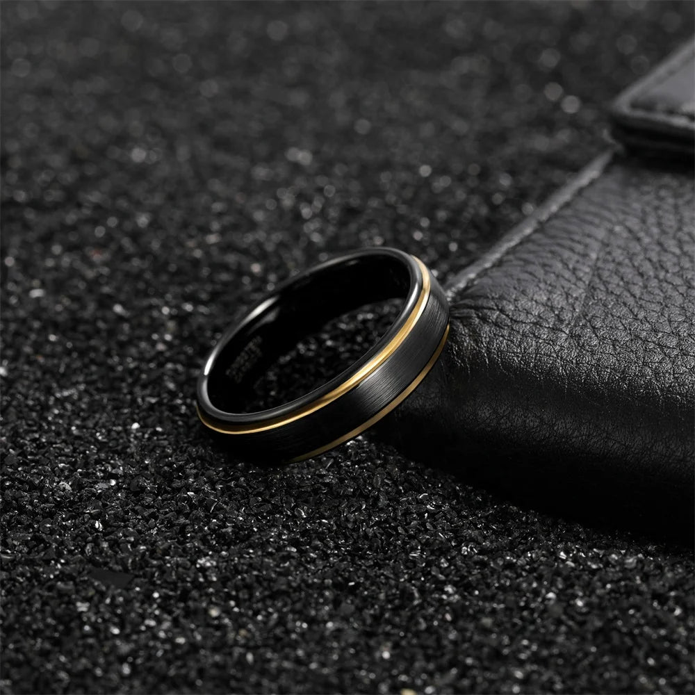 NEWLiFE REBEL Aspect Curve 6mm/8mm Ring in Tungsten