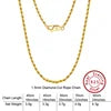 BiG-BOSS Fast Shipping SC Cable Figaro Rope Paperclip Cuban Curb Link Chains Necklace Fine Jewelry 925 Silver Chains for Men Women