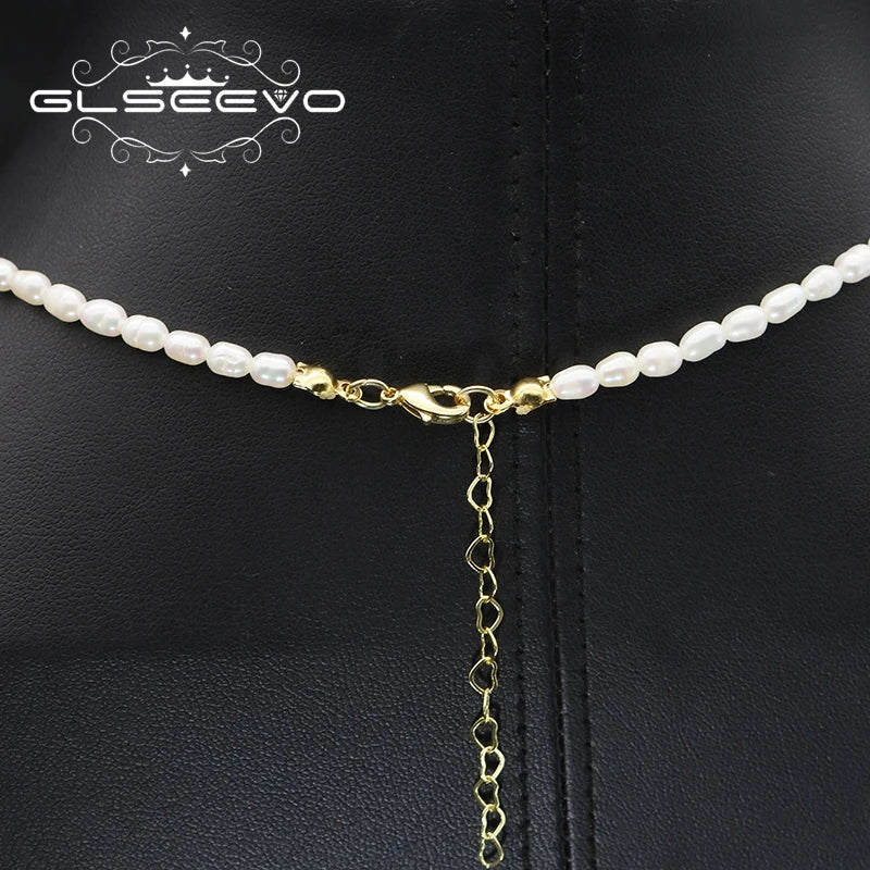 Simple Zircon Butterfly Pendant Freshwater Pearl Necklace Baroque Enamel  Gold Plated Luxury for Girls Necklace Fine Jewelry