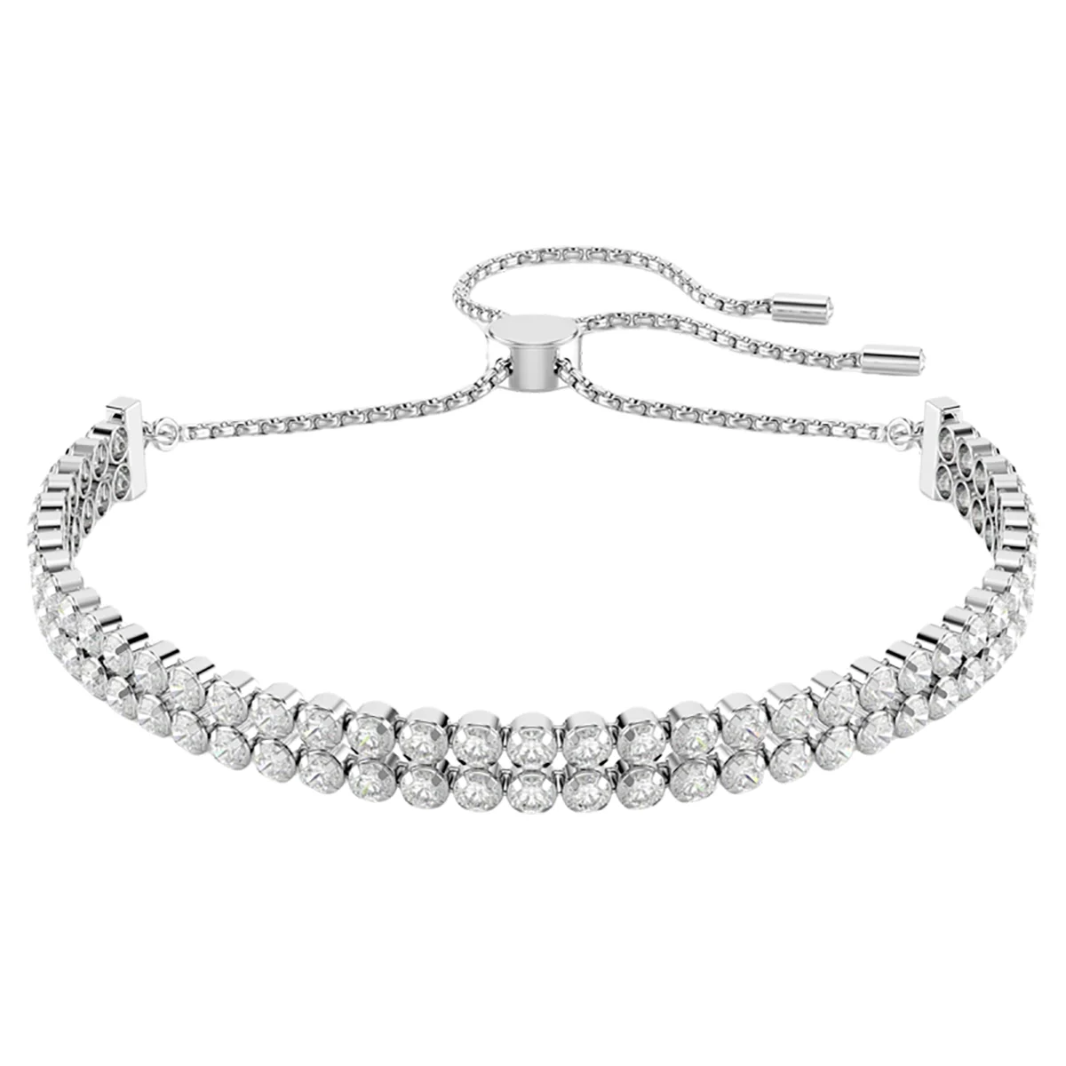 S&S Elegant High-grade Copper Bangle Zircon Smooth Polished Surface Women's Vintage Style Perfect Choice for Banquets Anniversary