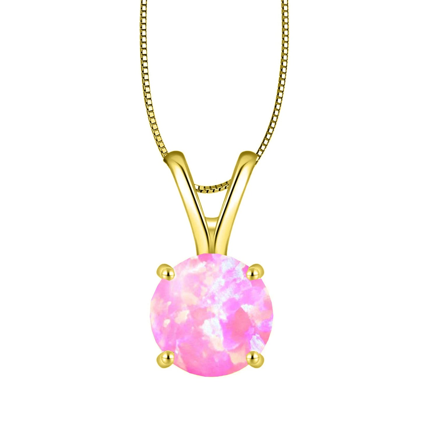 Tiktok Viral Dainty Round Blue Opal Pendant-Copper Link Chain Sweater Chain Minimalist Necklace for Women's Trendsetters