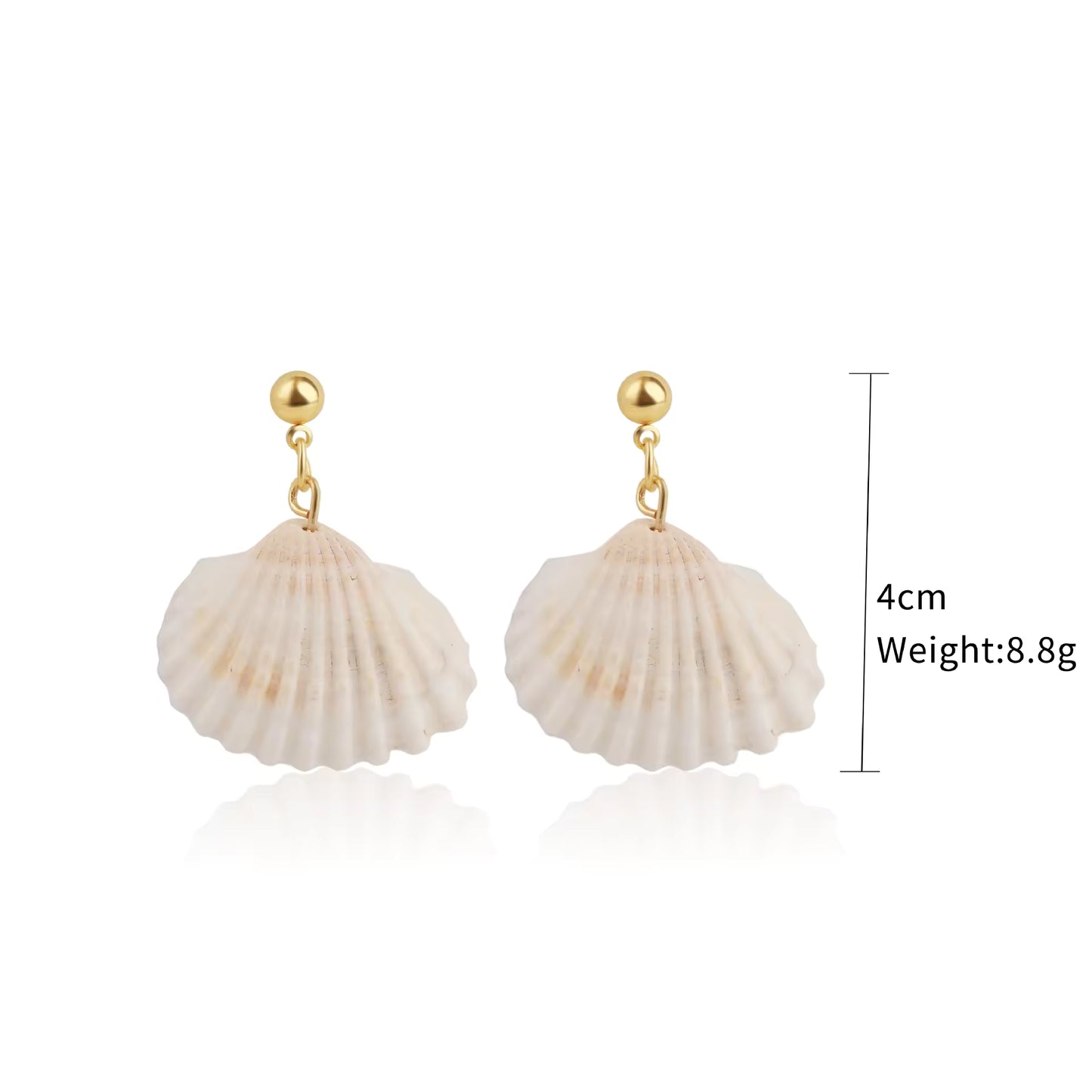 14Pairs NATURAL SHELL Earrings SPECIAL OFFER £49/-